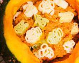 丸ごとかぼちゃのミートグラタン作り方6写真