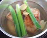 絶品！やわらか煮豚☆にんにく風味作り方3写真