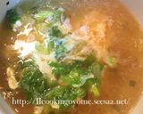 包丁使わず5分で♪簡単ふわふわ春雨スープ作り方8写真