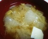 大根と豆腐の味噌汁作り方3写真