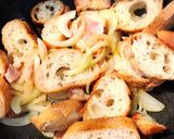 朝食♡ランチにスープの素でパングラタン作り方2写真