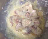 〃肉だけの酢豚作り方3写真