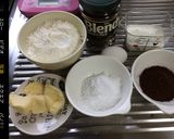 コーヒー風味のチョコｏｎパウンドケーキ作り方1写真