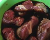圧力鍋で簡単！干し椎茸と豚肉の煮込み作り方1写真