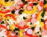 天板いっぱいのピザトースト作り方7写真