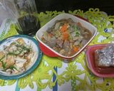 ☺あごだしつゆ☺De♦牛スジ煮込み♦作り方7写真