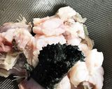 ☆汁が美味しいあんこう鍋☆作り方3写真