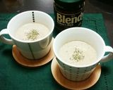 干し椎茸のコーヒーミルクスープ。作り方6写真