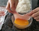 ミラノ風カツレツ オリーブオイル揚げ作り方3写真