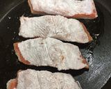 鮭の生姜バター醤油の照り焼き作り方7写真