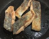 鮭の生姜バター醤油の照り焼き作り方8写真