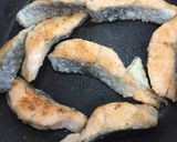 鮭の生姜バター醤油の照り焼き作り方9写真