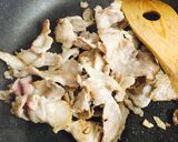 簡単!豚肉とナスとキノコの中華炒め作り方4写真