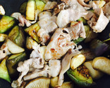 簡単！豚肉とナスとキノコの中華炒め作り方6写真