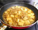 もやしでかさ増し！麻婆豆腐～角煮風の味。作り方12写真