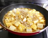 もやしでかさ増し！麻婆豆腐～角煮風の味。作り方11写真