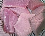 マグロのごま油ワサビ醤油がけ作り方1写真