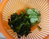 胡麻油香るくずきりサラダ作り方4写真