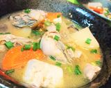旬★豚汁アレンジ【牡蠣の味噌バター豚汁】作り方8写真