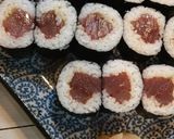 ❖❖鮪の赤身で❖鉄火巻❖❖作り方4写真
