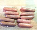 お弁当やおつまみに！ケチャップウインナー作り方1写真