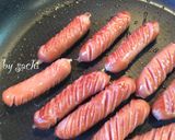 お弁当やおつまみに！ケチャップウインナー作り方5写真