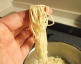 超お手軽♪肉野菜　ラーメン巾着鍋作り方9写真