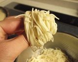 超お手軽♪肉野菜　ラーメン巾着鍋作り方10写真