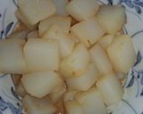 こんにゃくの味噌ダレ和え　レンジ作り方3写真