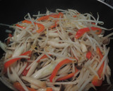 エスニック焼きうどん　あごだしつゆ作り方5写真