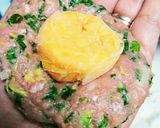 一人暮らし手作り餃子のタネをツマミに…作り方2写真