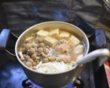 給料日後のお鍋。作り方4写真