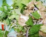 あえるだけ❗野菜とあじのりのサラダ❗作り方1写真