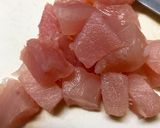 簡単手作りツナ☆マグロのハーブオイル漬け作り方1写真