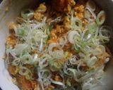 かぼちゃとしめじの味噌醤油炊き込みご飯作り方8写真