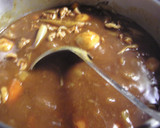 里芋牛蒡豚肉のごろごろ和風カレー作り方5写真
