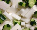 ジップロックde簡単柚子大根の甘酢漬け♬作り方3写真