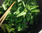 裏ワザ汁っぽくないタアサイと豚肉の卵炒め作り方11写真