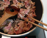 裏ワザ汁っぽくないタアサイと豚肉の卵炒め作り方13写真