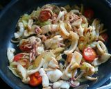 赤イカの味噌バター炒め作り方7写真