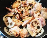 塩麹鶏もも肉とレンコンの炒め煮作り方2写真