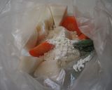 ♪揚げ野菜のあごだしあんかけ作り方1写真