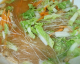 旨みたっぷり☆アサリと白菜の春雨煮☆作り方3写真