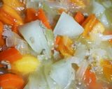 季節感じる♪♪柿と大根のカレー作り方4写真