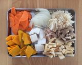 簡単天然だしで♡美味しい具沢山お味噌汁♡作り方2写真