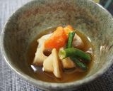 ♪揚げ野菜のあごだしあんかけ作り方4写真