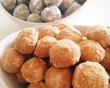 きな粉と黒胡麻のスノーボールクッキー作り方7写真