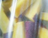 レンジで簡単＊さつま芋のハニークリーム作り方3写真