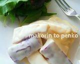 レンジで簡単＊さつま芋のハニークリーム作り方7写真