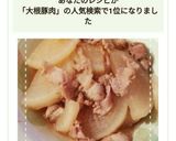 レンジ時短で簡単！大根と豚肉の煮物作り方15写真